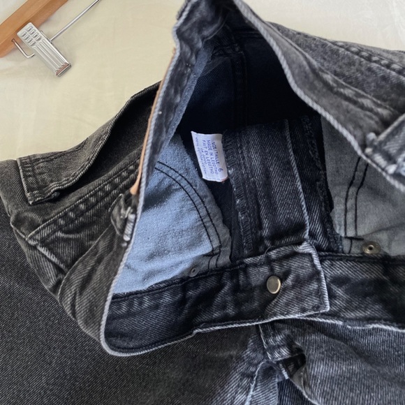 Vintage Jordache Black Denim Jeans - Picture 6 of 6